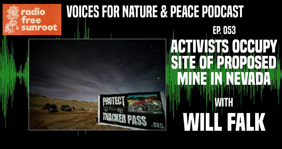 Will Falk on Voices for Nature & Peace Podcast