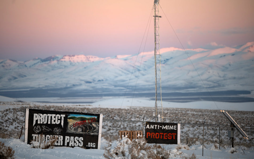 Banners at camp