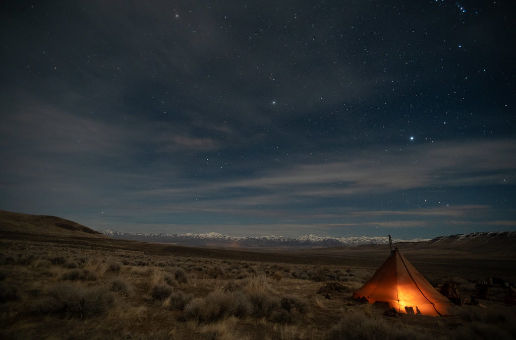 Camp, at Thacker Pass