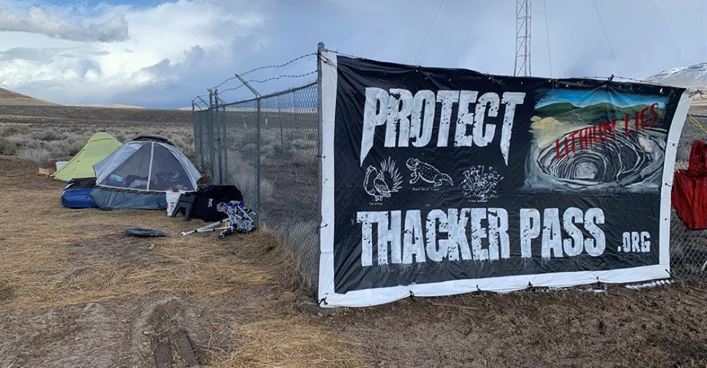 Activists Camp At Thacker Pass To Prevent Lithium Mine From Opening