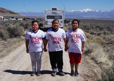 Kids at Thacker Pass