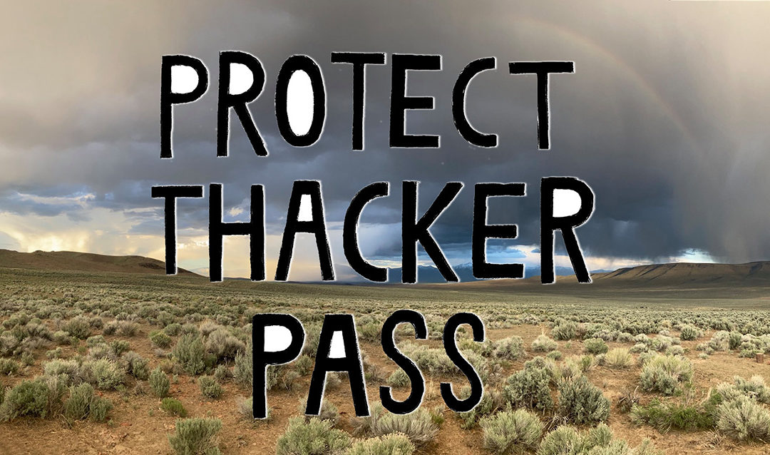 Protect Thacker Pass with Rainbow Sky