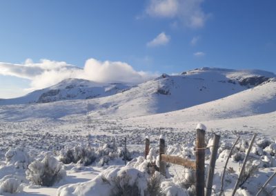 Thacker Pass in the Snow