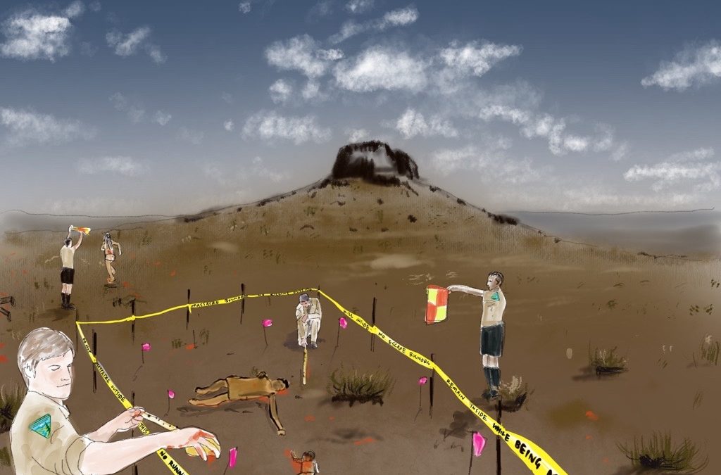 Boundaries of the Massacre