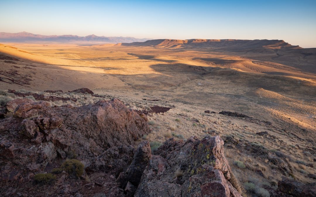 Sunset Light at Thacker Pass